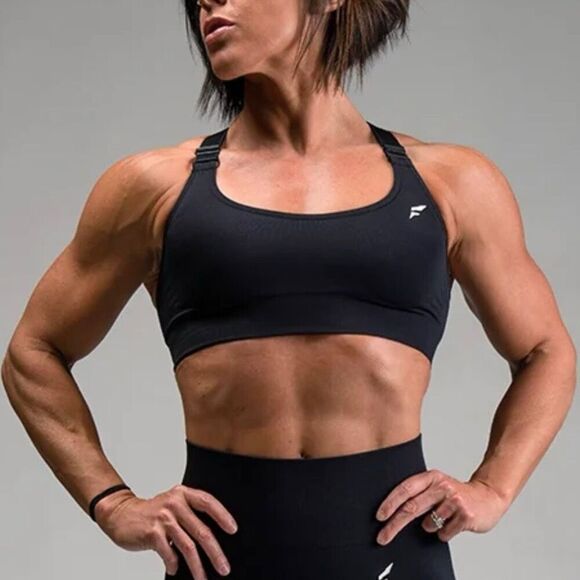 NWT Flag nor Fail seamless bra in black size medium - Picture 2 of 6